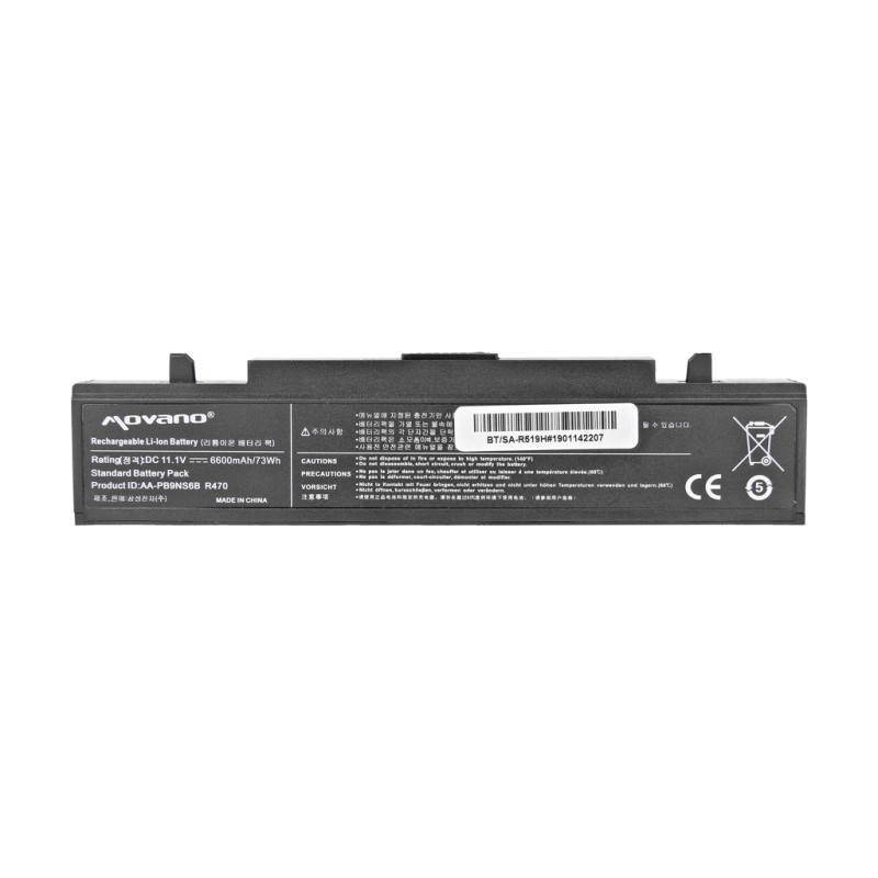 Bateria do Samsung R460, R519 (6600mAh)