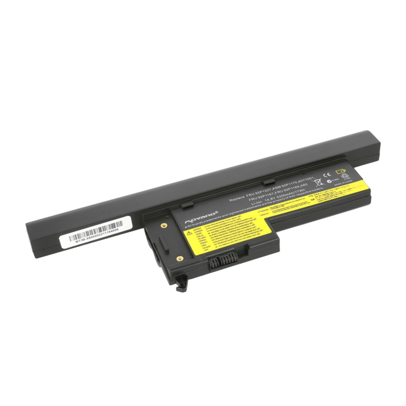Bateria do IBM X60, X60s (4400mAh)