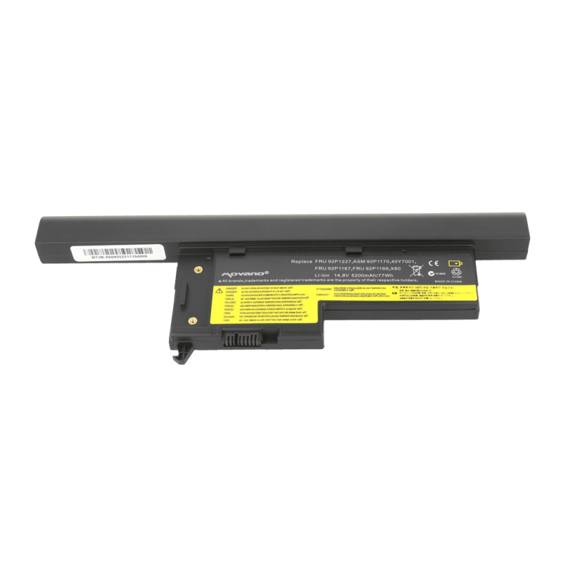 Bateria do IBM X60, X60s (4400mAh)