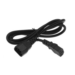 Kabel komputerowy PC-UPS 3-żyłowy (trapez) - przedłużacz [200 szt. karton]