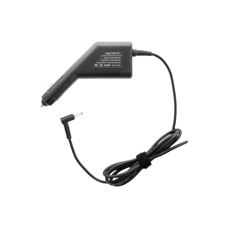Zasilacz samochodowy Movano 19.5v 3.33a (4.5x3.0 pin) 65W do HP