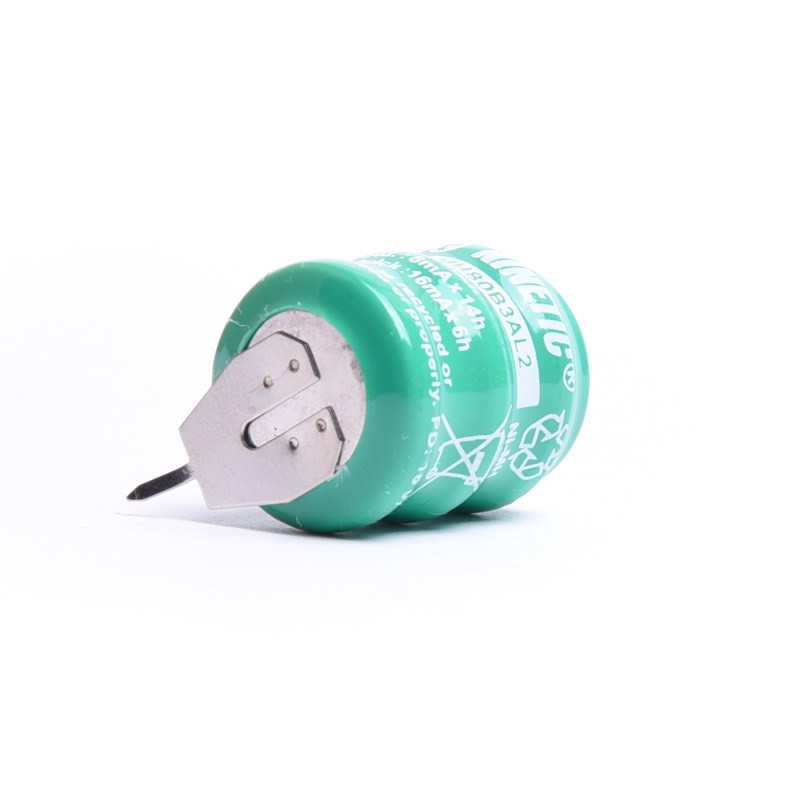 AKUMULATOR 3,6V 60-80mAh 2 pin do druku