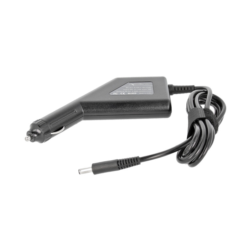 Zasilacz samochodowy Movano 19.5v 3.34a (4.5x3.0 pin) 65W do Dell