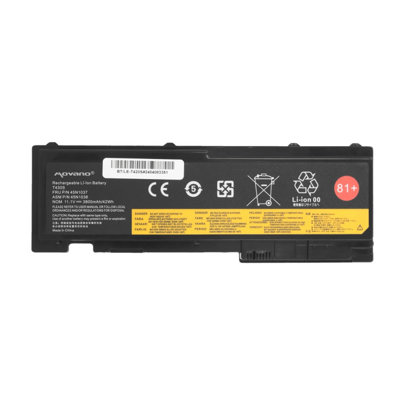Bateria do Lenovo ThinkPad T420s