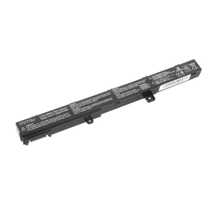 Bateria Mitsu do Asus X451, X551 (2200mAh)