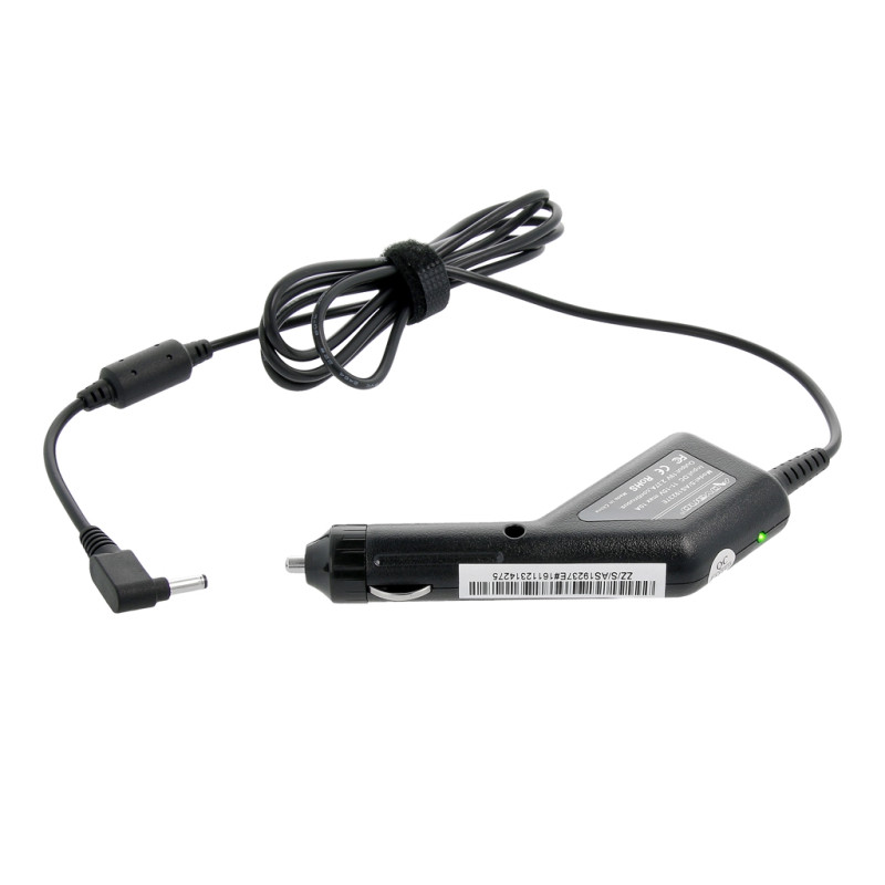 Zasilacz samochodowy Movano 19v 2.37a (4.0x1.35) 45W do Asus