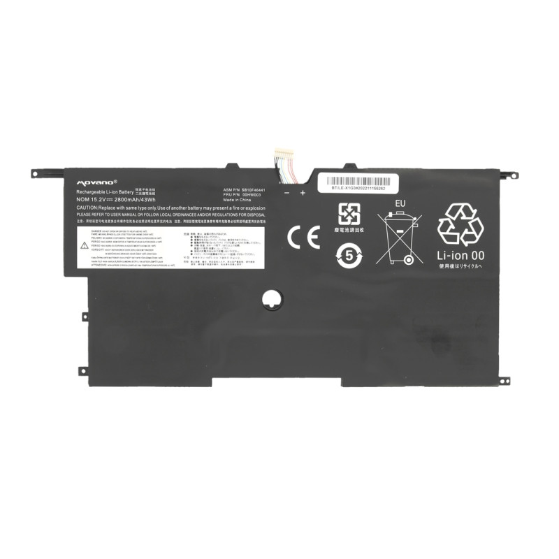 Bateria do Lenovo ThinkPad X1 Carbon 14 (gen2, gen3)