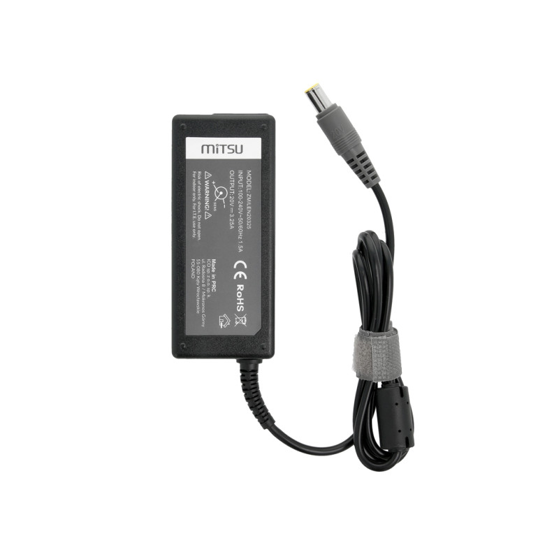 Zasilacz Mitsu 20v 3.25a (8.0x5.5 pin) 65W do Lenovo
