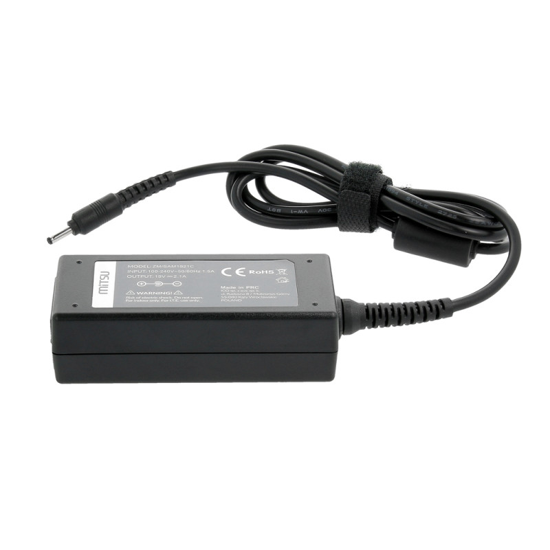 Zasilacz Mitsu 19v 2.1a (3.0x1.1) 40W do Samsung