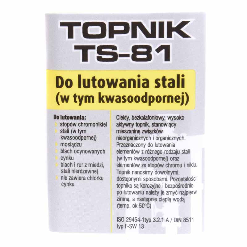 TOPNIK TS81 100ml. Z PĘDZELKIEM