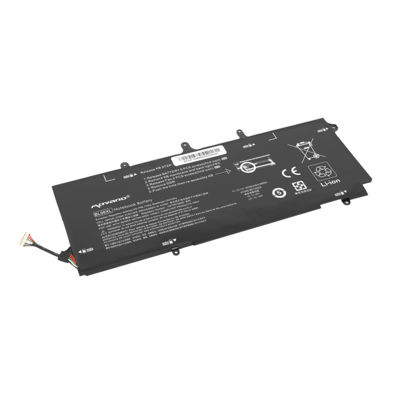 Bateria do HP EliteBook Folio 1040 G1, G2