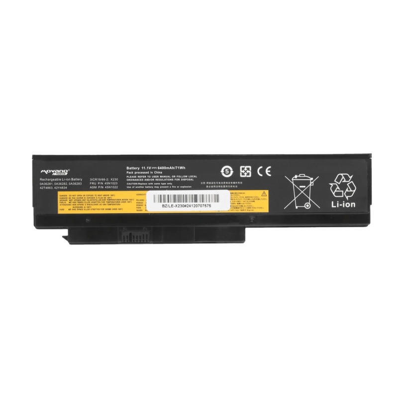 Bateria Movano Premium do Lenovo X230 (5200 mAh)
