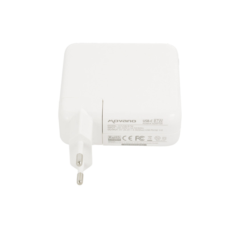 Zasilacz Movano 87W USB type C USB-C