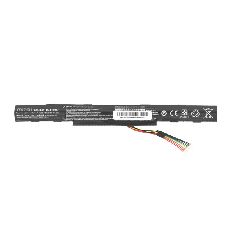 Bateria Mitsu do Acer Aspire E5-475, E5-575