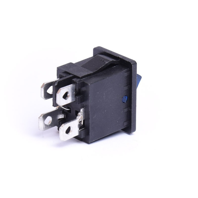 PRZEŁĄCZNIK AC 230V PODŚWIETLANY MAŁY NIEBIESKI