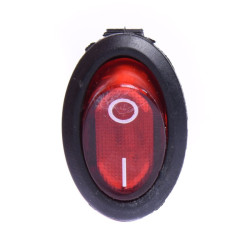 PRZEŁĄCZNIK OWALNY AC 230V PODŚWIETLANY