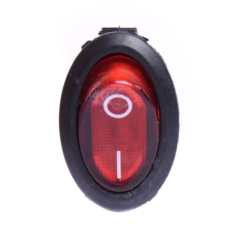 PRZEŁĄCZNIK OWALNY AC 230V PODŚWIETLANY