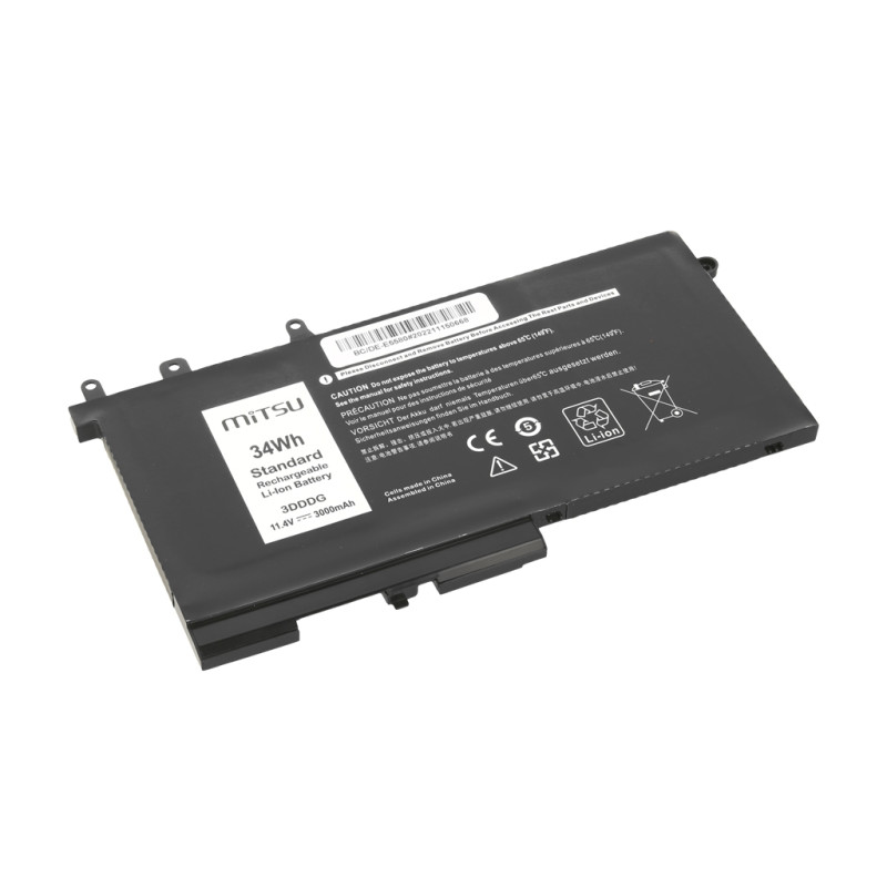 Bateria Mitsu do Dell Latitude E5280, E5480, E5580