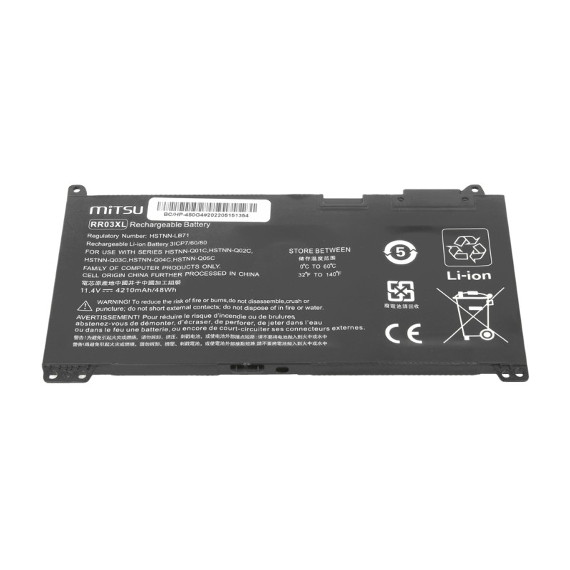 Bateria Mitsu do HP 450 G4, 470 G4