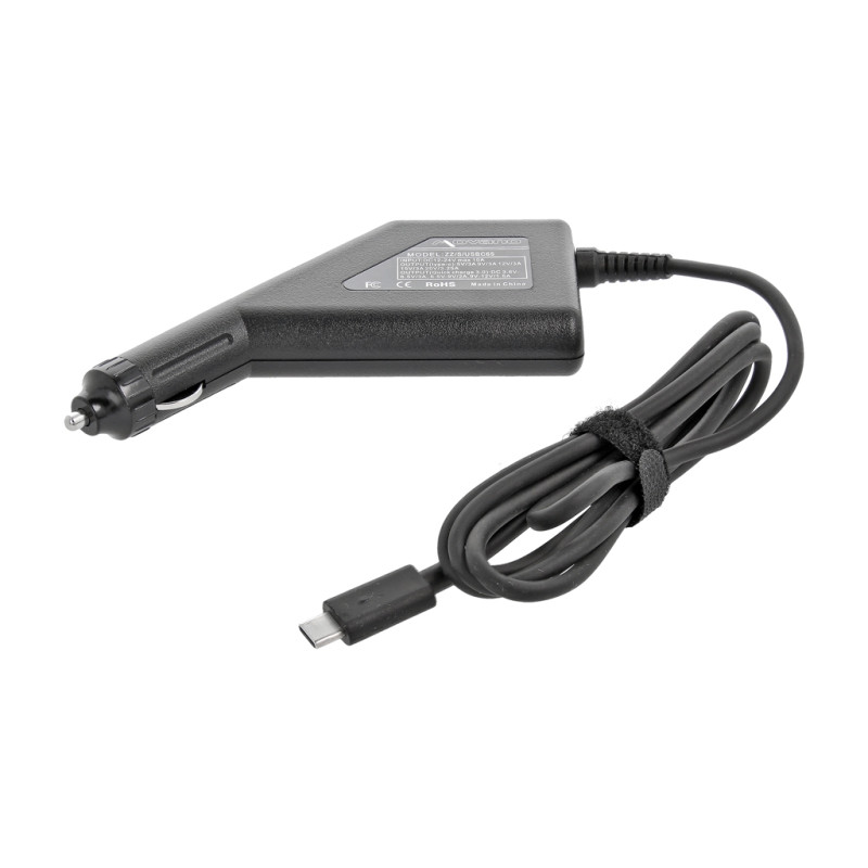 Zasilacz samochodowy Movano 65W USB type C USB-C