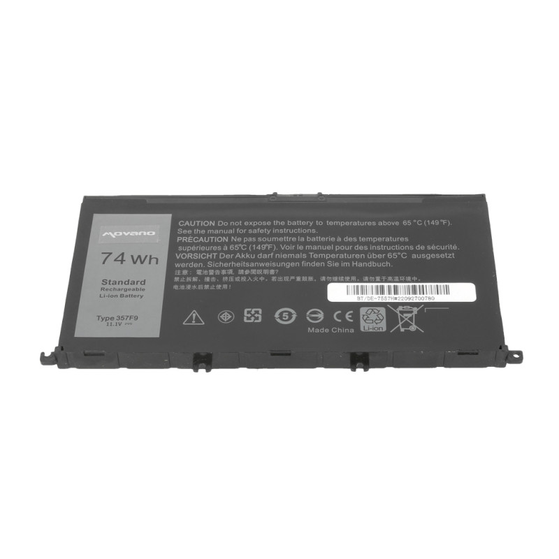 Bateria Movano do Dell Inspiron 15 (7557), 15 (7559) - 6600mAh