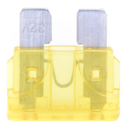 BEZPIECZNIK  SAMOCHODOWY  NOŻOWY ŚREDNI 20A