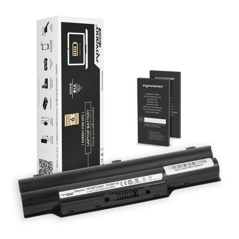 Bateria Movano Premium do Fujitsu E8310, S7110