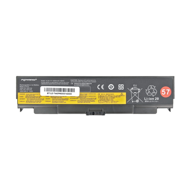 Bateria do Lenovo T440p, W540