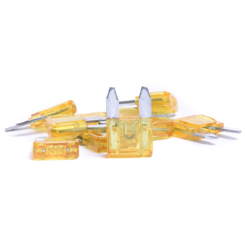 BEZPIECZNIK SAMOCHODOWY NOŻOWY MINI 20A