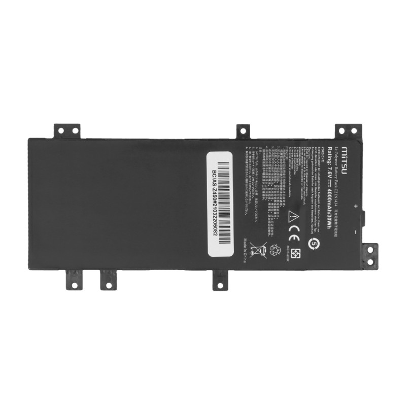 Bateria Mitsu do Asus Z450, Z550SA, Z550MA