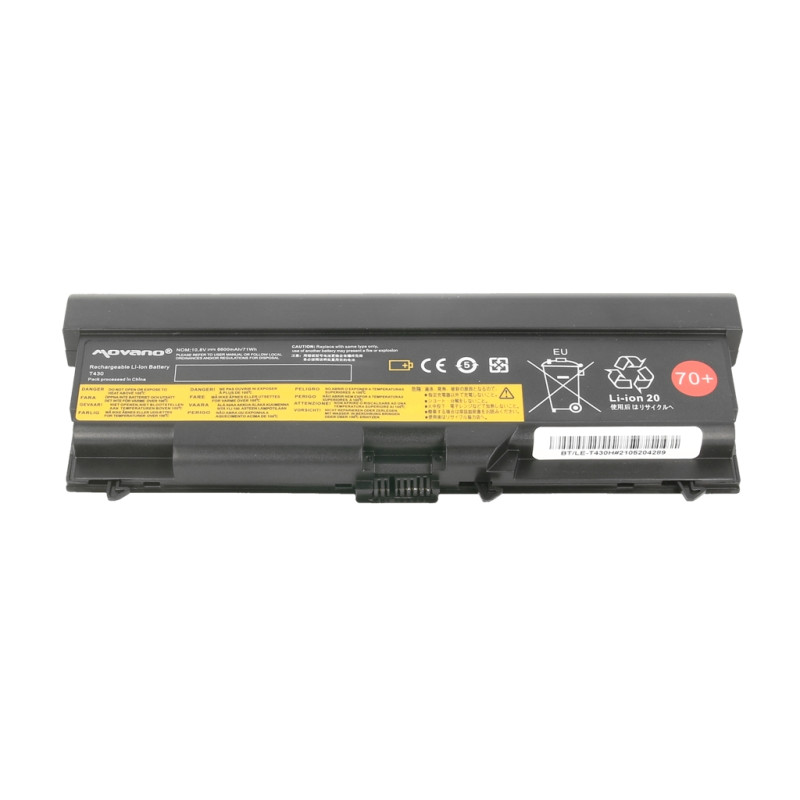 Bateria do Lenovo ThinkPad T430, T530 (6600mAh)
