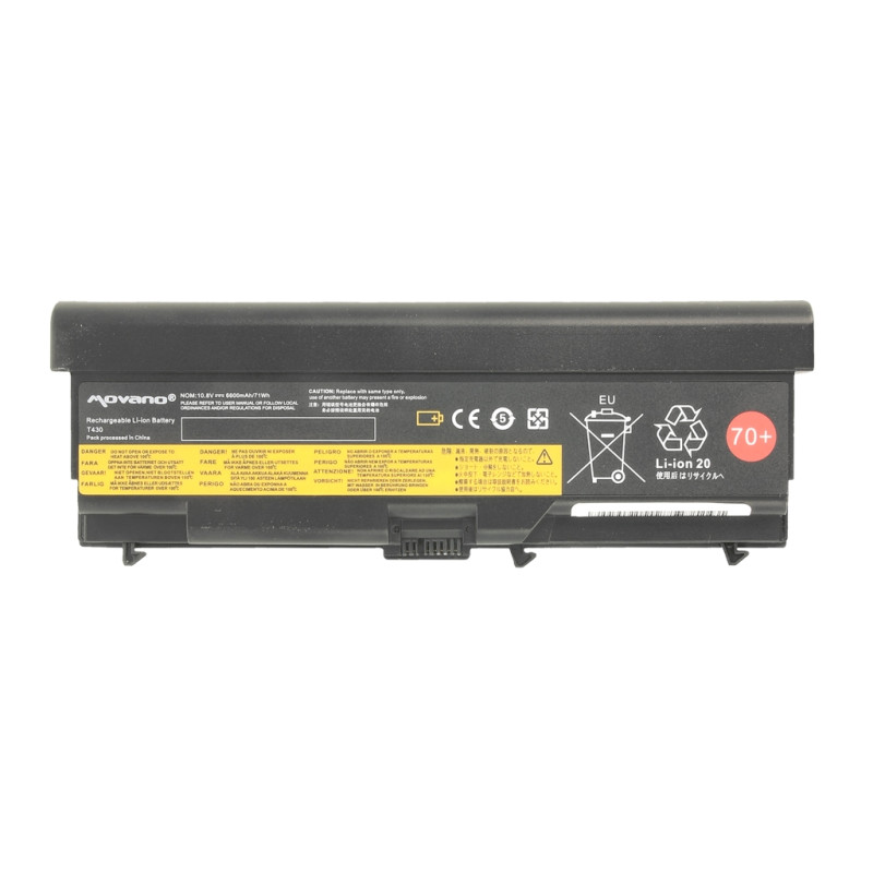 Bateria do Lenovo ThinkPad T430, T530 (6600mAh)