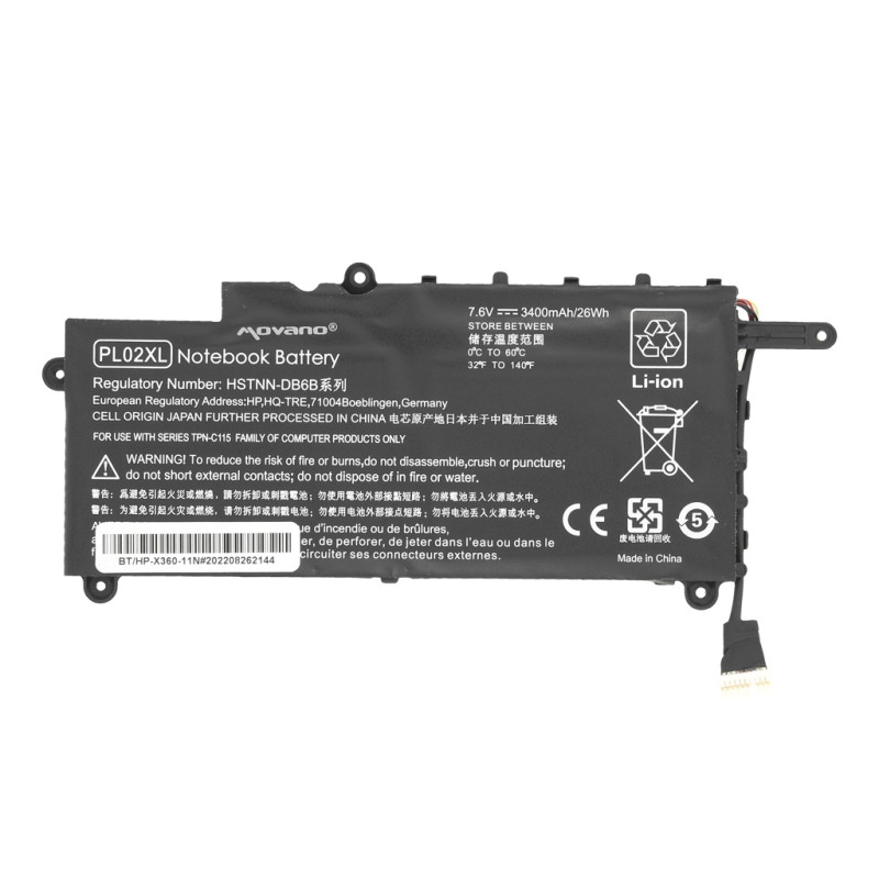 Bateria do HP Pavilion X360 11-N