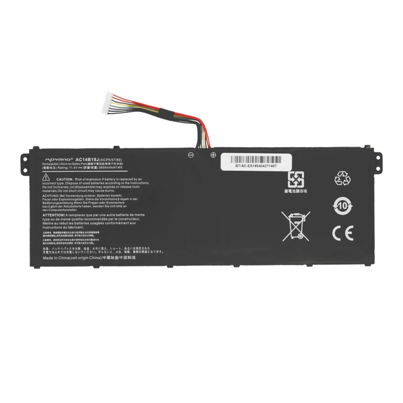 Bateria do Acer Aspire ES1, V3