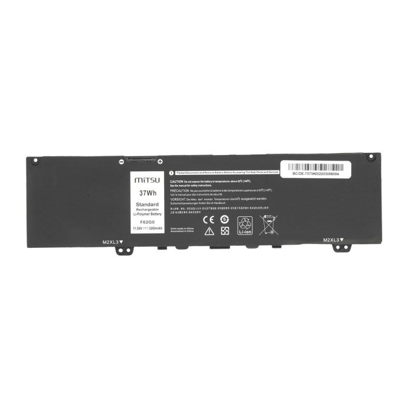 Bateria Mitsu do Dell Inspiron 13 (7373), 13 (7386)