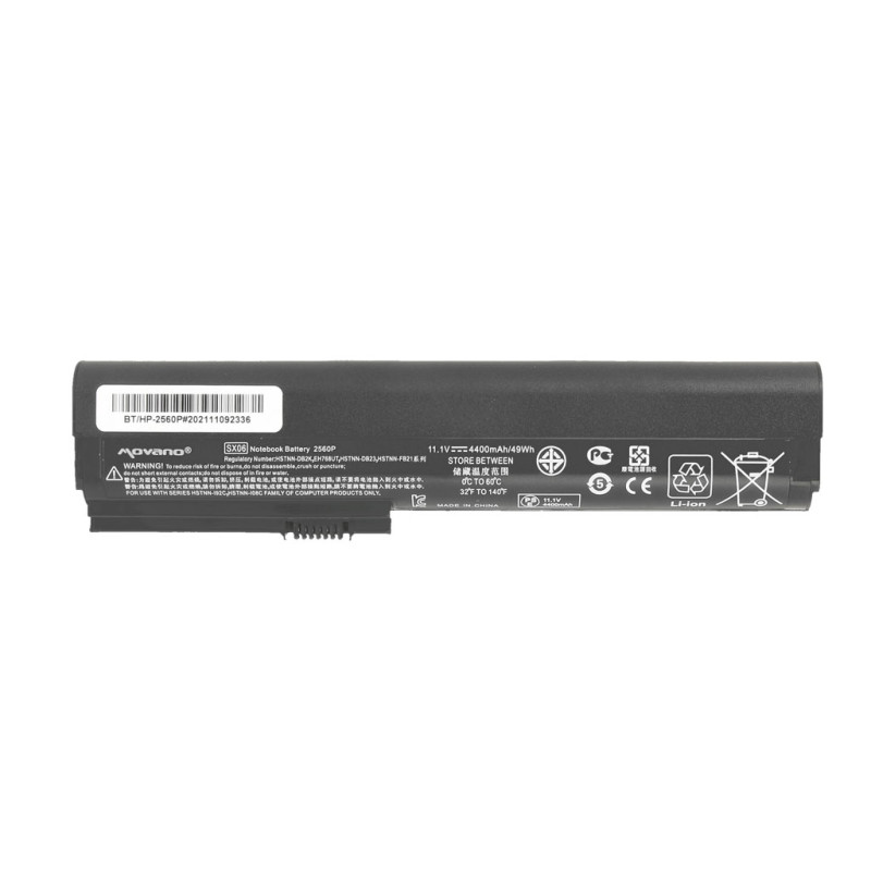 Bateria do HP 2560p, 2570p