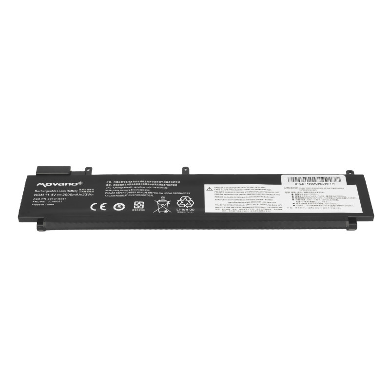 Bateria do Lenovo ThinkPad T460s, T470s - tylna bateria