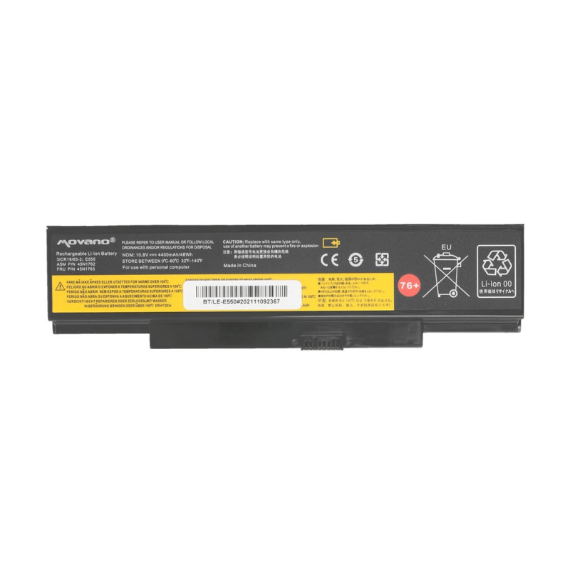 Bateria do Lenovo ThinkPad E550