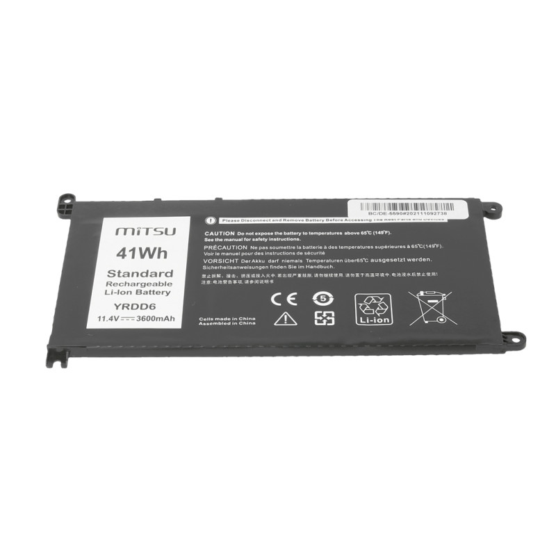 Bateria Mitsu do Dell Inspiron 14 (5481), 14 (5590)