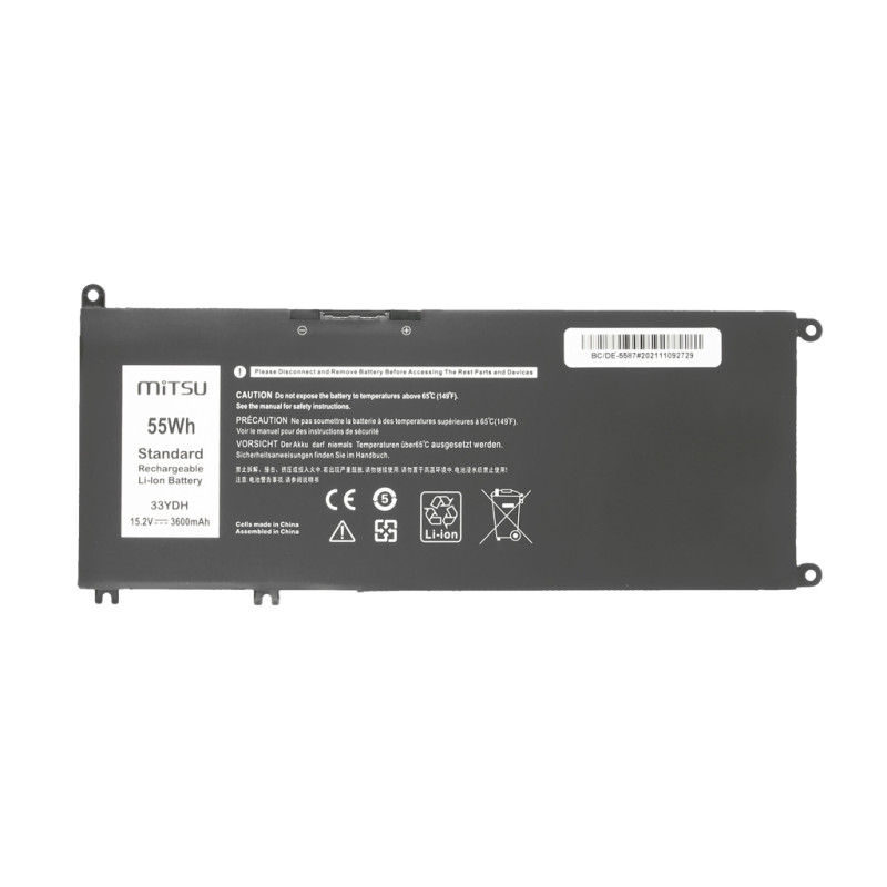Bateria Mitsu do Dell Inspiron 15 (5587), 15 (7588)