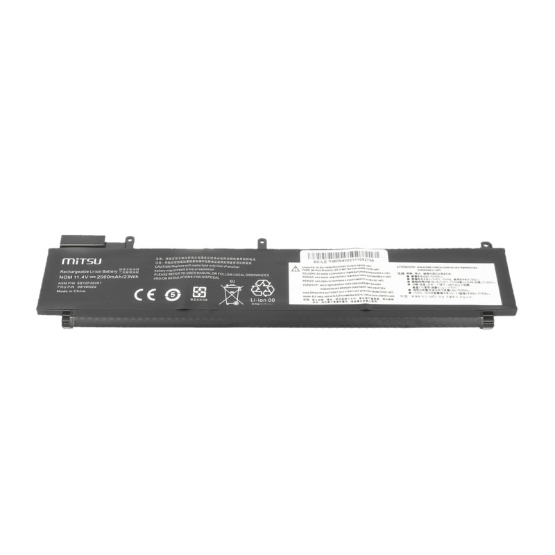 Bateria Mitsu do Lenovo ThinkPad T460s, T470s - tylna bateria