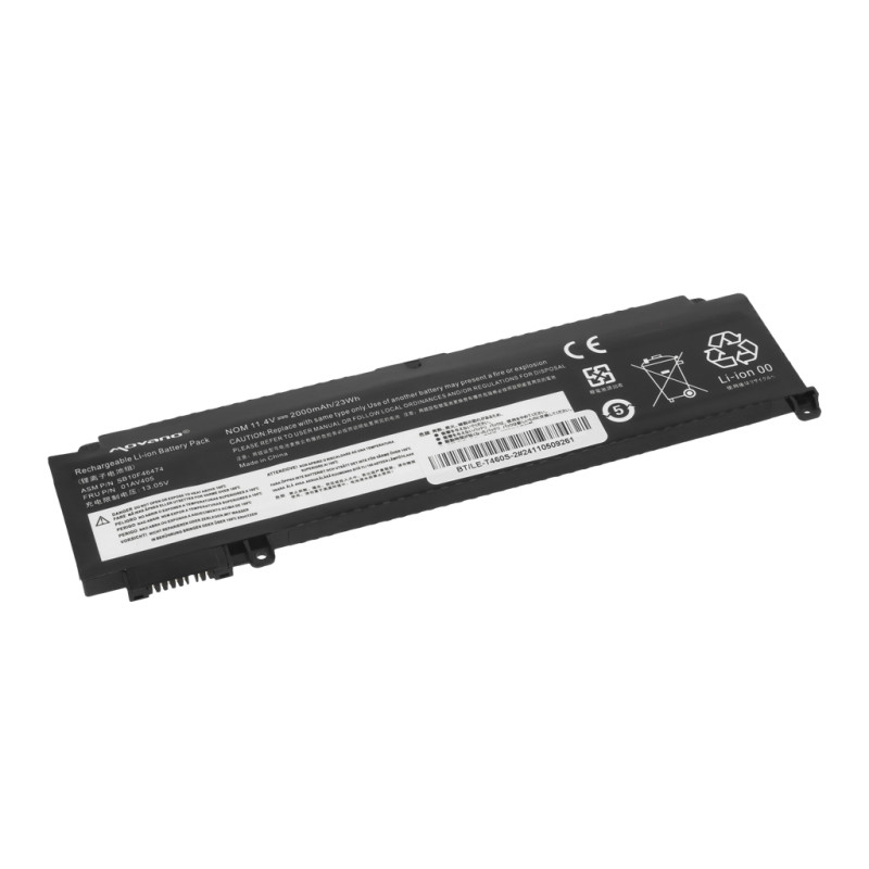 Bateria do Lenovo ThinkPad T460s, T470s - przednia bateria