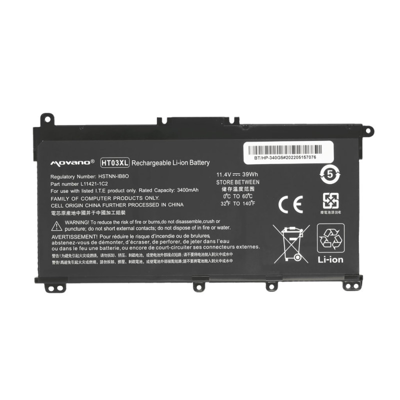 Bateria do HP 240, 250 G7, 340 G5