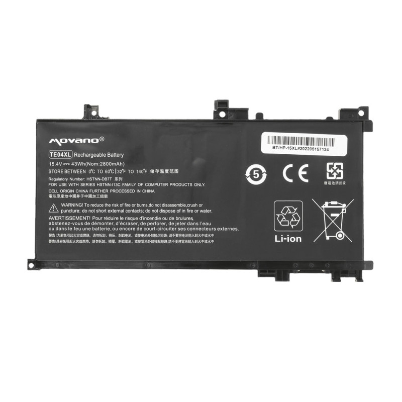 Bateria do HP Omen 15, Pavilion 15 - 15.4V