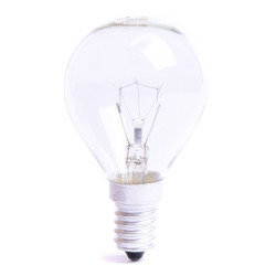 ŻARÓWKA E14 25W KULKA PRZEŹROCZYSTA