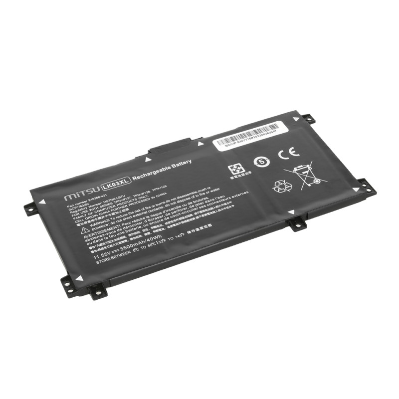 Bateria Mitsu do HP Envy 17, x360 15