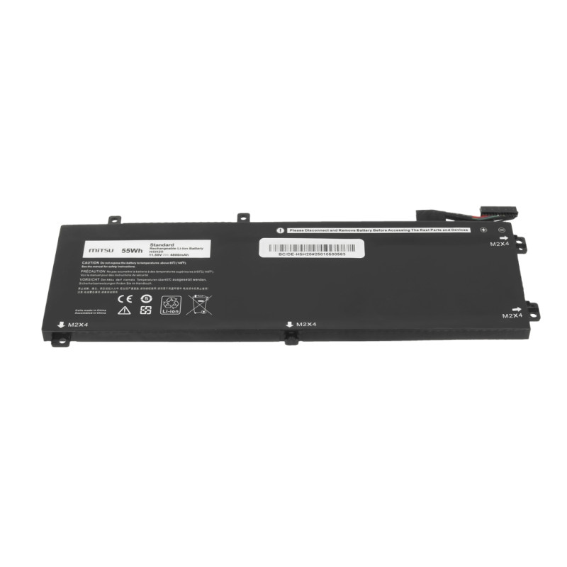 Bateria Mitsu do Dell XPS 15 (9550) - H5H20