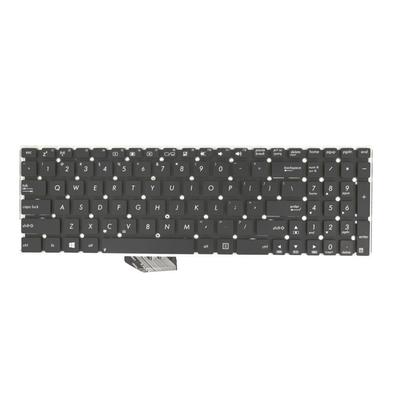 Klawiatura laptopa do Asus K56, R700, X501 (numeryczna) - krótka taśma