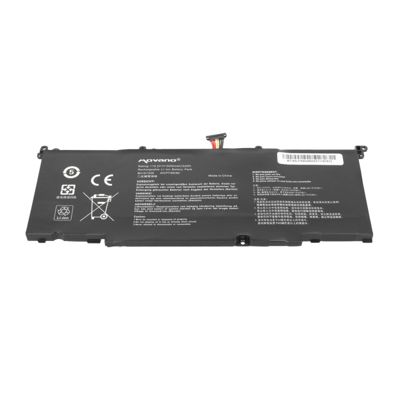 Bateria Movano do Asus FX502, ROG Strix GL502VY, GL502VT