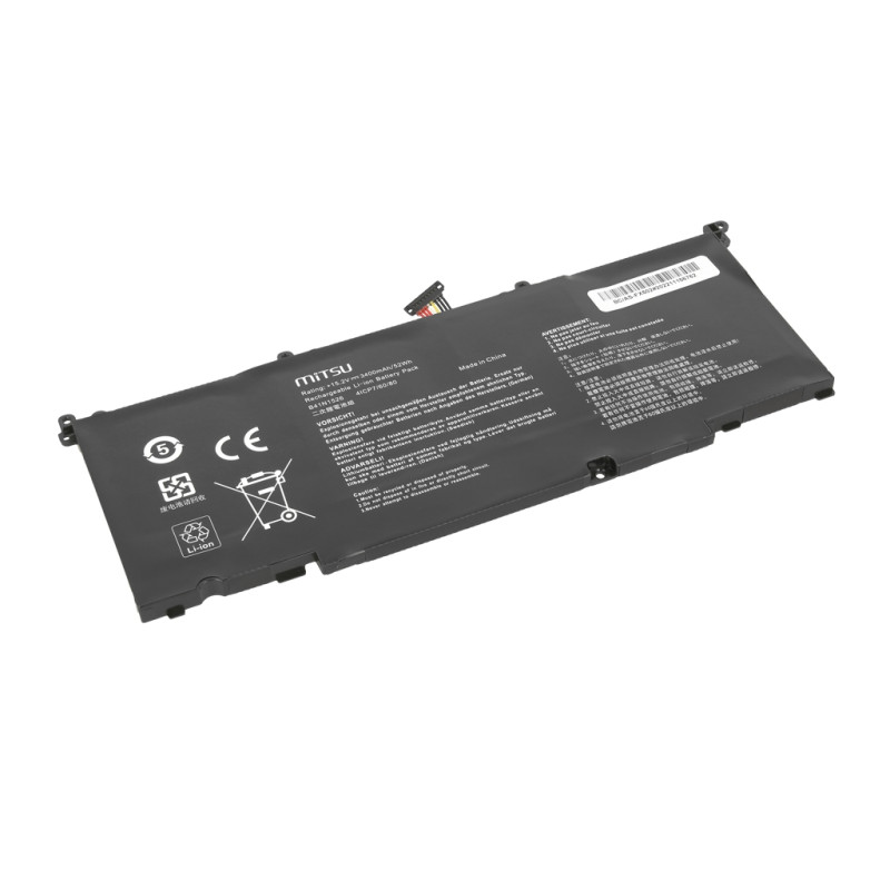 Bateria Mitsu do Asus FX502, ROG Strix GL502VY, GL502VT